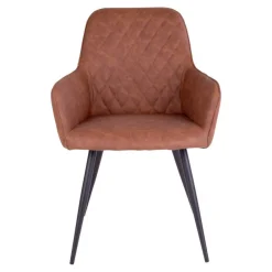 Wohnen Esstisch & Kunstleder Armlehnstühle - Jimma (siebenteilig)