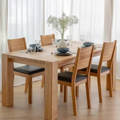 Wohnen Esstisch aus geöltem Eiche Massivholz - Algera