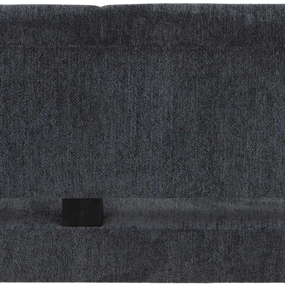 Wohnen Küchenbänke|Esszimmerbänke*Esstisch Bank mit Rückenlehne in Anthrazit - Cramania