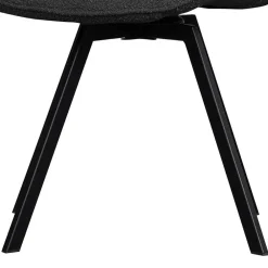 Wohnen Küchenstühle|Esszimmerstühle*Esstisch Drehstuhl aus Boucle Stoff - Seymour (2er Set)