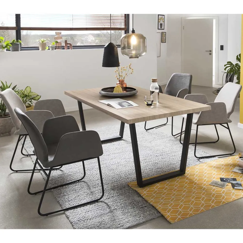 Wohnen Esstisch Gruppe im Skand Chic - Spiralo (fünfteilig)