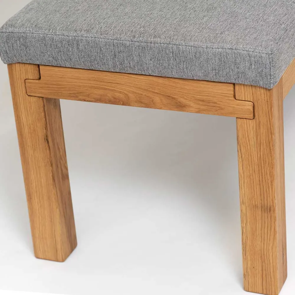 Wohnen Küchenbänke|Esszimmerbänke*Esstisch Holzbank mit Rückenlehne - Calypso