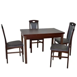 Wohnen Küchen-Essgruppen|Esszimmer Komplett*Esstisch Kombination für Küche - Rasita (fünfteilig)