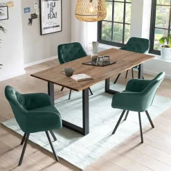 Wohnen Esstisch Kombination modern - Bartholo (fünfteilig)