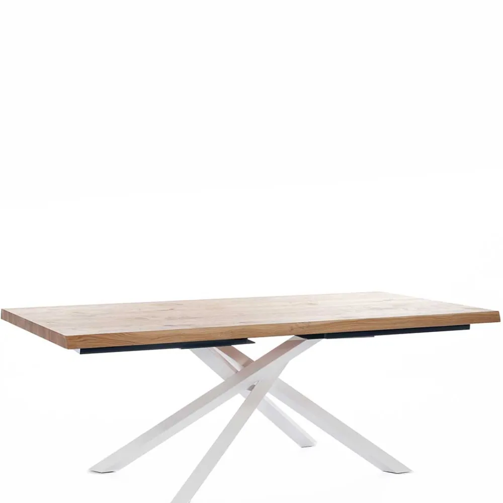 Wohnen Esszimmertische*Esstisch mit weißem Mikado Fußgestell - Ewarton