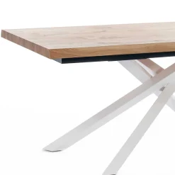 Wohnen Esszimmertische*Esstisch mit weißem Mikado Fußgestell - Ewarton