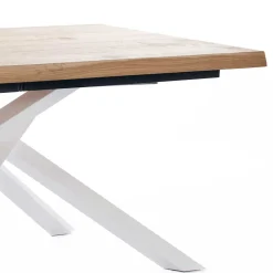 Wohnen Esszimmertische*Esstisch mit weißem Mikado Fußgestell - Ewarton