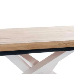 Wohnen Esszimmertische*Esstisch mit weißem Mikado Fußgestell - Ewarton