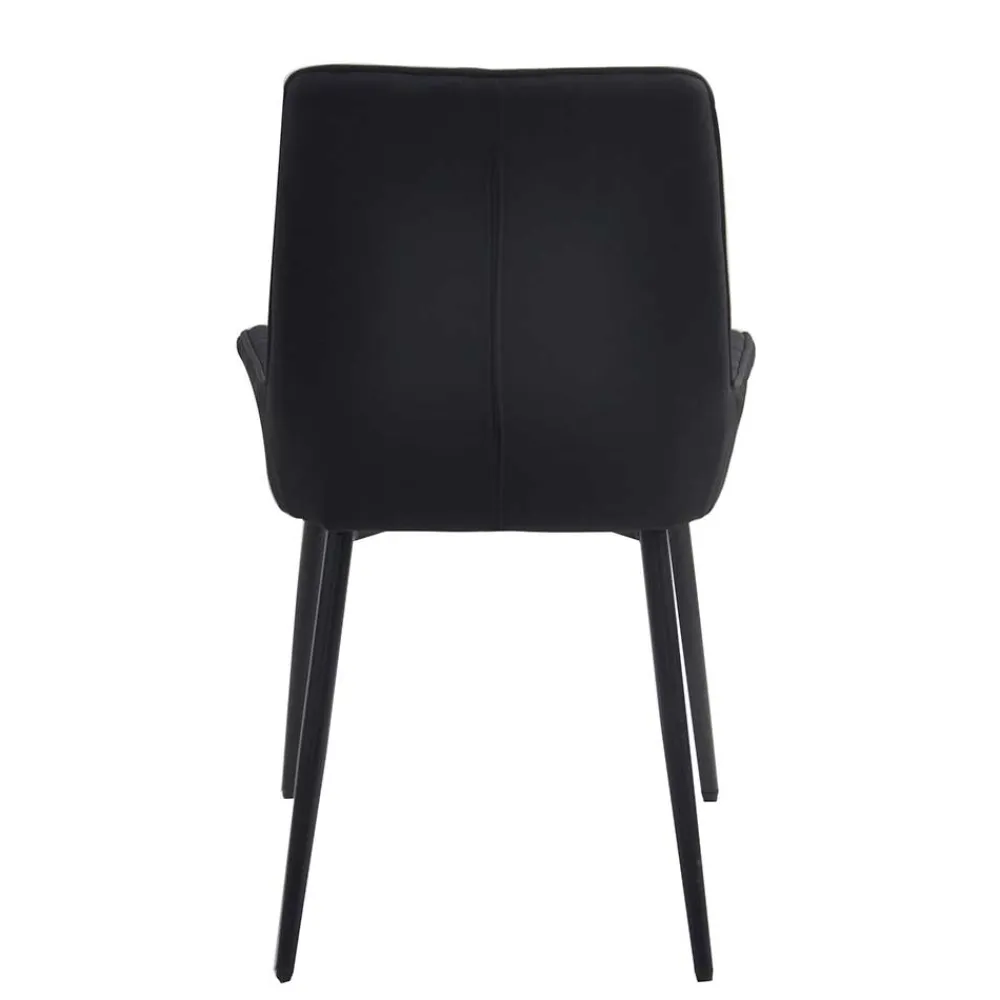 Wohnen Tische|Loft Möbel*Esstisch mit X-Beinen plus 4 Stühle - Lamon (fünfteilig)