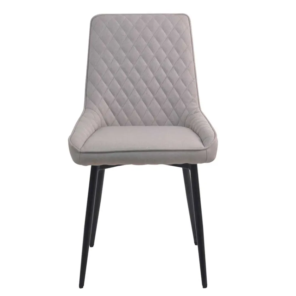 Wohnen Tische|Loft Möbel*Esstisch mit X-Beinen plus 4 Stühle - Lamon (fünfteilig)