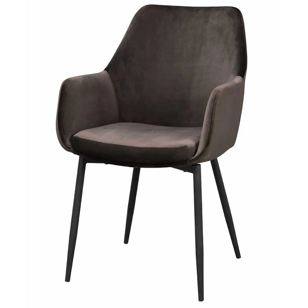 Wohnen Skandinavische Möbel|Stühle*Esstisch Polsterstühle mit Armlehnen - Masabu (2er Set)