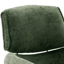 Wohnen Esstisch Sessel in Oliv Grün Stoff - Occita (2er Set)