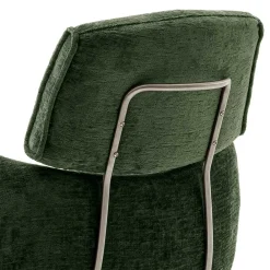 Wohnen Esstisch Sessel in Oliv Grün Stoff - Occita (2er Set)