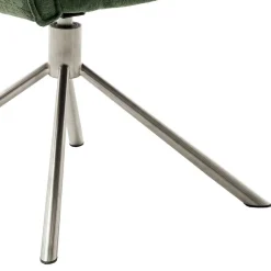 Wohnen Esstisch Sessel in Oliv Grün Stoff - Occita (2er Set)