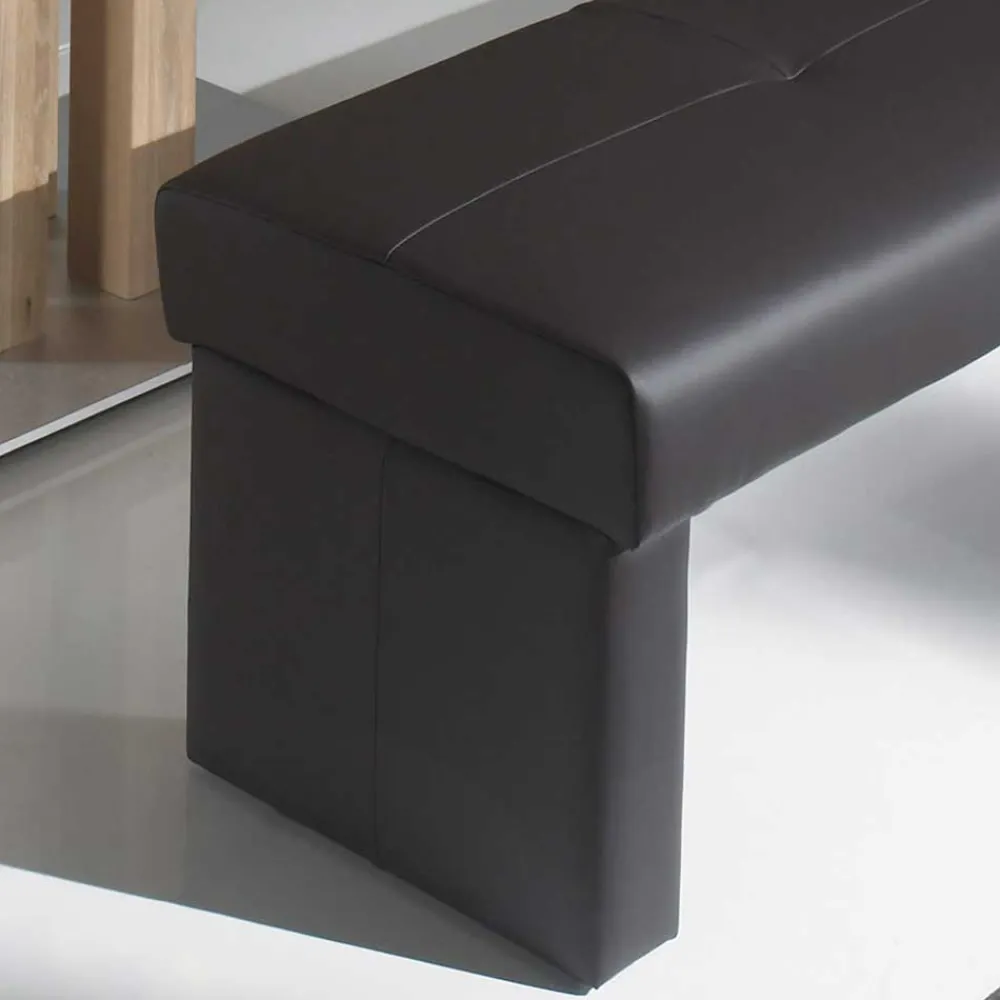 Wohnen Sitzbank*Esstisch Sitzbank Steve in Dunkelbraun