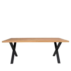 Wohnen Esstisch Sitzgruppe aus Eiche - Yourney (siebenteilig)