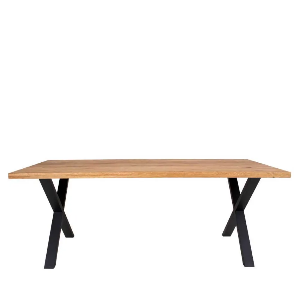 Wohnen Esstisch Sitzgruppe aus Eiche - Yourney (siebenteilig)