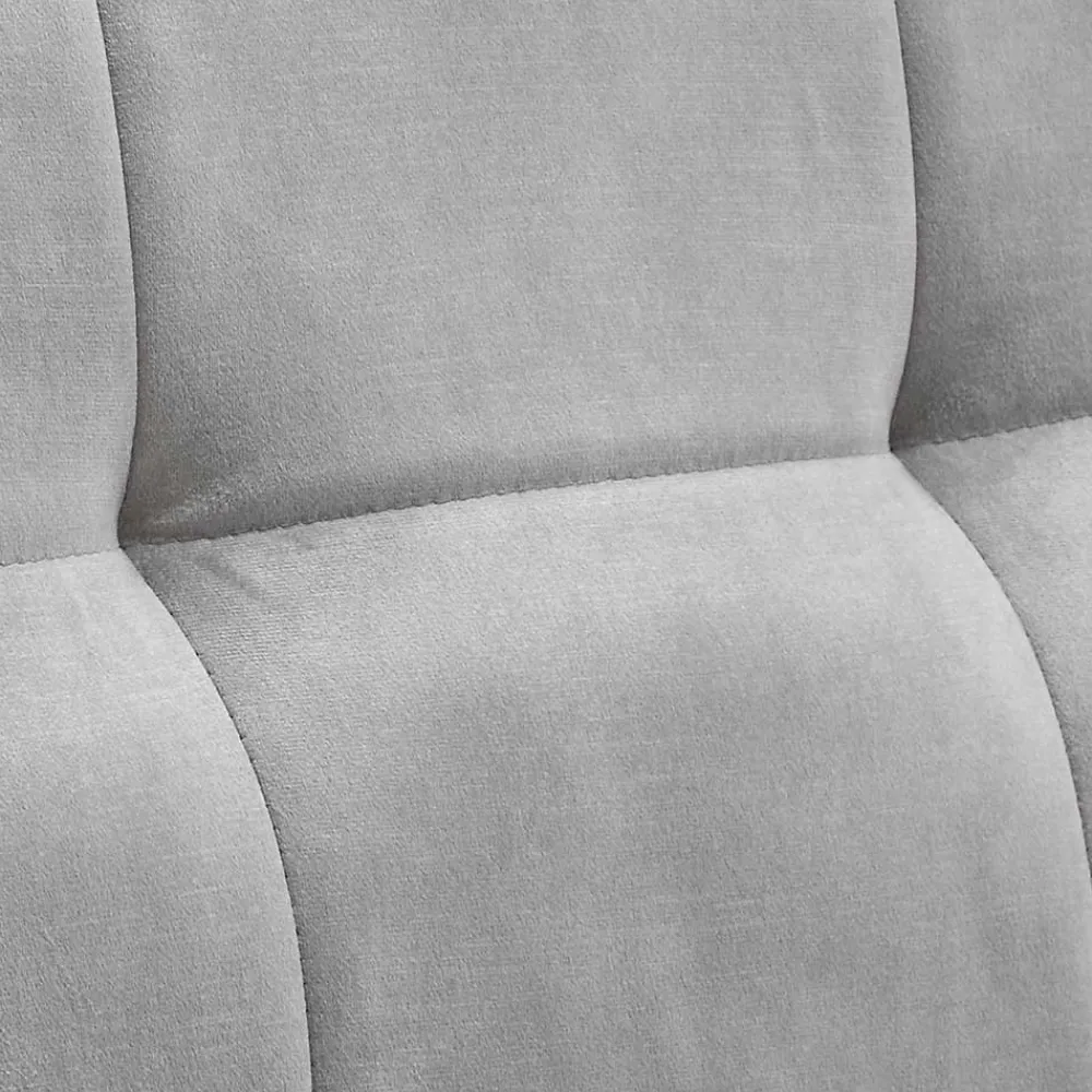 Wohnen Esstisch Sofa in Grau Velours - Reymonda