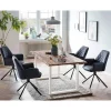 Wohnen Küchen-Essgruppen|Esszimmer Komplett*Esstisch und Drehsessel Set - Lahabana (fünfteilig)