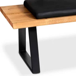 Wohnen Esstischbank mit Lehne und Polstern - Jessmine