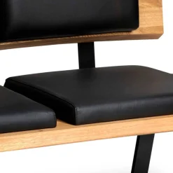 Wohnen Esstischbank mit Lehne und Polstern - Jessmine