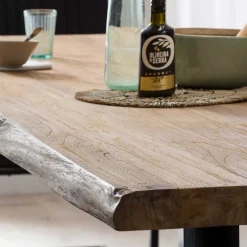 Wohnen Esstischgruppe für acht Personen - Trane (neunteilig)