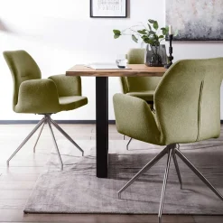 Wohnen Küchen-Essgruppen|Esszimmer Komplett*Esstischgruppe für vier Personen - Adaha (fünfteilig)