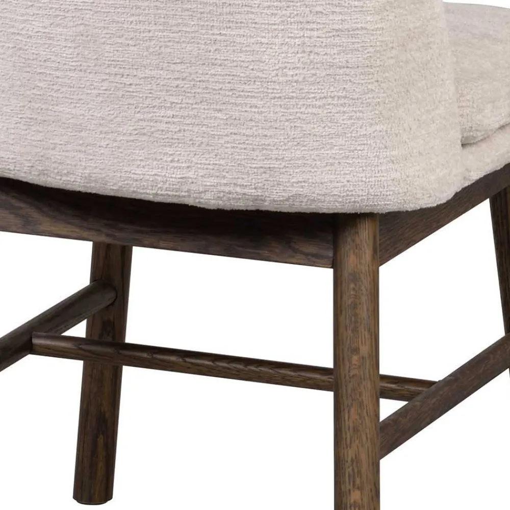 Wohnen Küchen-Essgruppen|Esszimmer Komplett*Esstischgruppe in Eiche Dunkel & Beige - Relencia (siebenteilig)