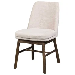 Wohnen Küchen-Essgruppen|Esszimmer Komplett*Esstischgruppe in Eiche Dunkel & Beige - Relencia (siebenteilig)