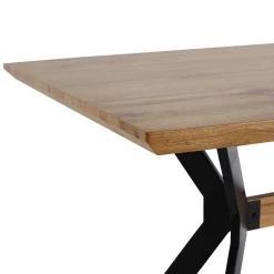 Wohnen Schwarze Möbel|Tische*Esstischgruppe mit 4 Polsterstühlen - Yucata (fünfteilig)