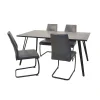 Wohnen Esstischgruppe mit vier Sitzplätzen - Kontrada (fünfteilig)