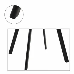 Wohnen Esstischgruppe mit vier Sitzplätzen - Jaswinda (fünfteilig)