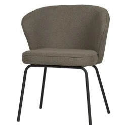 Wohnen Retro Möbel*Esstischstühle in Hellbraun Buklee - Ilunas (2er Set)