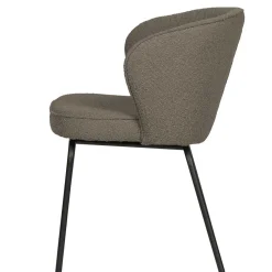 Wohnen Retro Möbel*Esstischstühle in Hellbraun Buklee - Ilunas (2er Set)