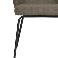 Wohnen Retro Möbel*Esstischstühle in Hellbraun Buklee - Ilunas (2er Set)