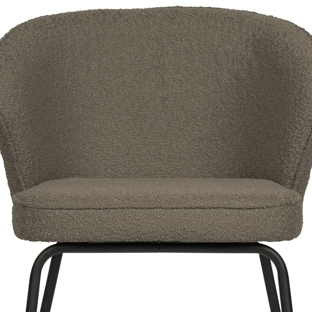 Wohnen Retro Möbel*Esstischstühle in Hellbraun Buklee - Ilunas (2er Set)