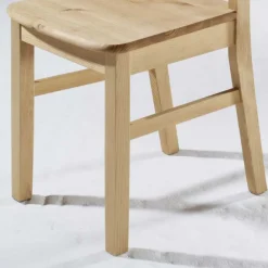 Wohnen Esstischstuhl Piatra aus Kiefer Massivholz (2er Set)