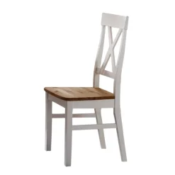 Wohnen Esstischstuhl Sibiuta aus Kiefer Massivholz (2er Set)