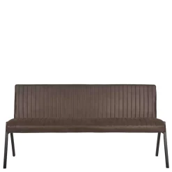 Wohnen Esszimmer Bank in Anthrazit - Eluras