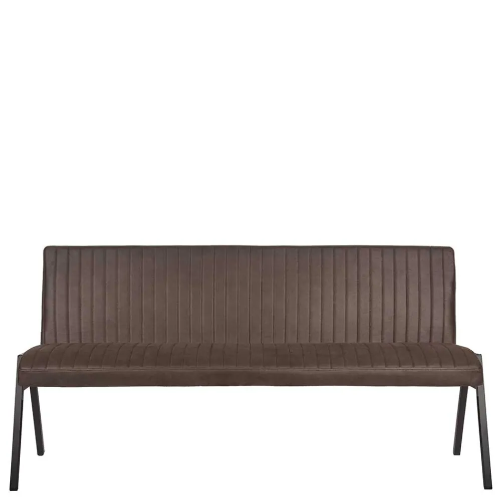 Wohnen Esszimmer Bank in Anthrazit - Eluras