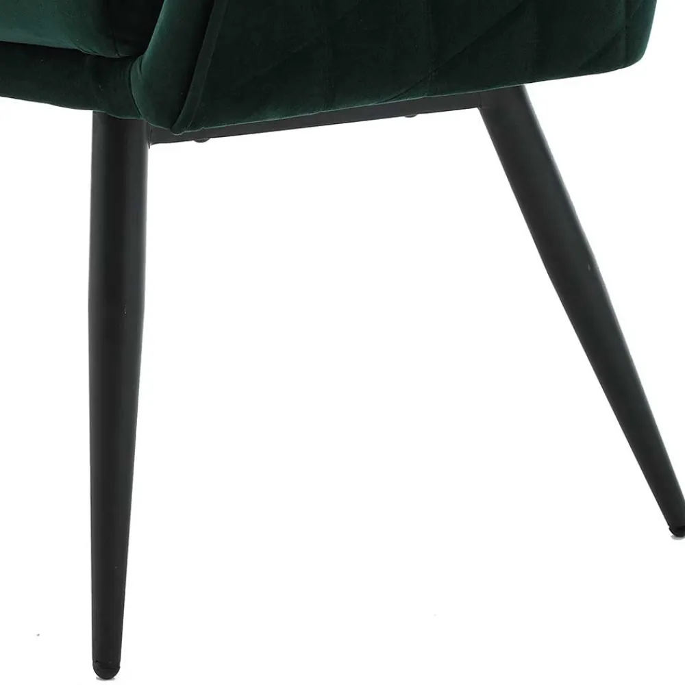 Wohnen Küchenbänke|Esszimmerbänke*Esszimmer Bank in Dunkelgrün Samt - Laruis