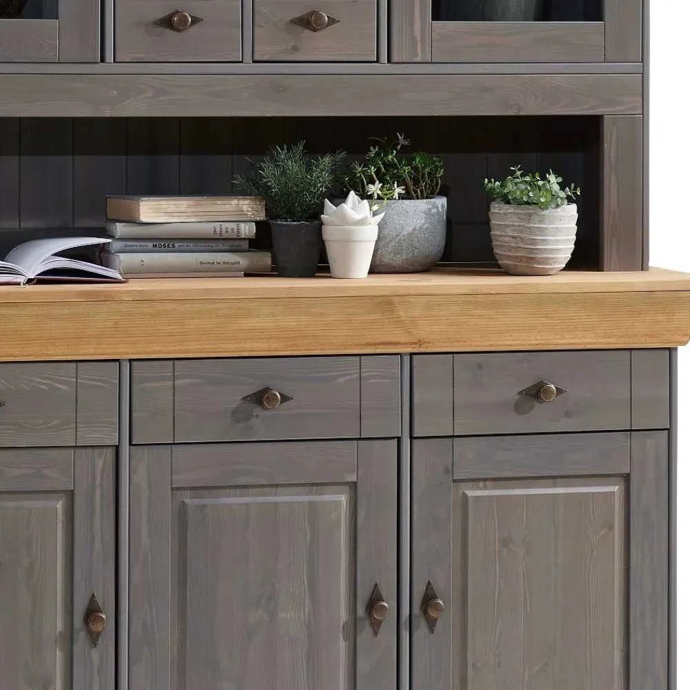 Wohnen Esszimmer Buffet Cempino in Grau Laugenfarben