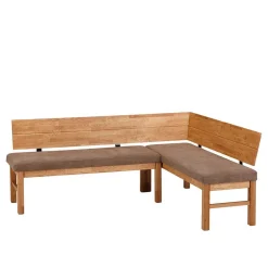 Wohnen Esszimmer Eckbank aus Wildeiche & Microfaser - Virds