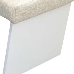 Wohnen Küchenbänke|Esszimmerbänke*Esszimmer Eckbank in Beigegrau und Weiß - Montuna