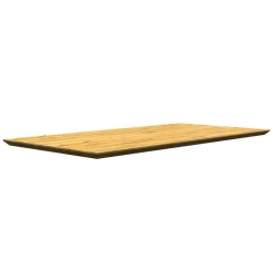 Wohnen Schwarze Möbel|Naturholzmöbel*Esszimmer Esstisch mit Schweizer Kante - Syria