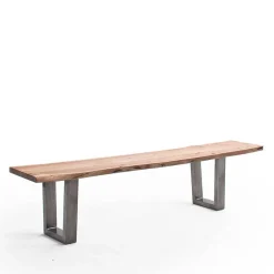 Wohnen Loft Möbel|Industrial Möbel*Esszimmer Esstischbank mit Baumkanten - Onan