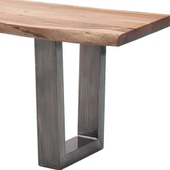 Wohnen Loft Möbel|Industrial Möbel*Esszimmer Esstischbank mit Baumkanten - Onan