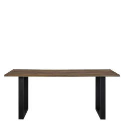 Wohnen Braune Möbel|Loft Möbel*Esszimmer Gruppe in modernem Design - Tegal (fünfteilig)