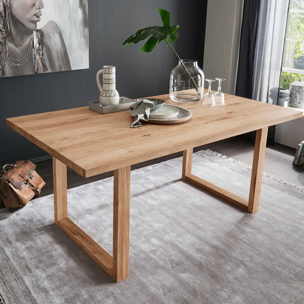 Wohnen Massivholzmöbel|Küchentische*Esszimmer Holztisch aus geölter Wildeiche - Loitons