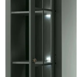 Wohnen Esszimmer Möbel Set in Dunkelgrün - Niestov (vierteilig)